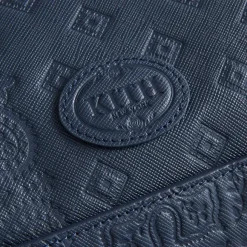 Kith Duffle Bag With Paisley Deboss In Saffiano Leather