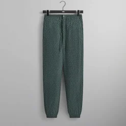 Kith Flocked Italic Monogram Davon Pant