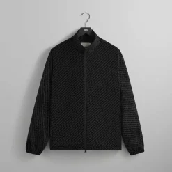 Kith Flocked Italic Monogram Davis Jacket