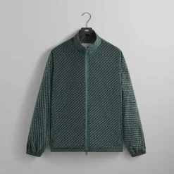Kith Flocked Italic Monogram Davis Jacket