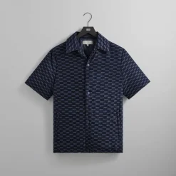 Kith Flocked Monogram Puffed Devon Shirt