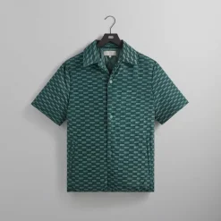Kith Flocked Monogram Puffed Devon Shirt
