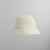 Kith Flocked Nylon Monogram Bucket Hat
