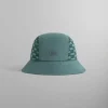 Kith Flocked Nylon Monogram Bucket Hat