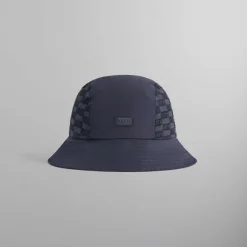 Kith Flocked Nylon Monogram Bucket Hat