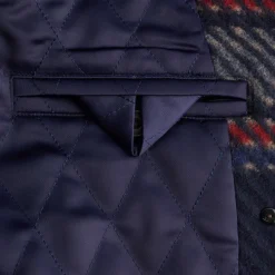 Kith For Bergdorf Goodman Plaid Double Breasted Royce Coat