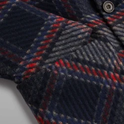 Kith For Bergdorf Goodman Plaid Double Breasted Royce Coat