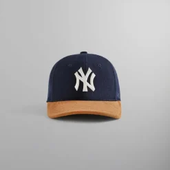 Kith & '47 For New York Yankees Unstructured Wool Fitted With Suede Brim