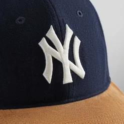 Kith & '47 For New York Yankees Unstructured Wool Fitted With Suede Brim