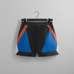 Kith For The New York Knicks Leather Turbo Shorts