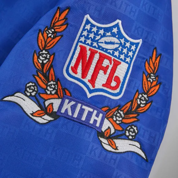 Kith For The Nfl: Broncos Satin Bomber Jacket