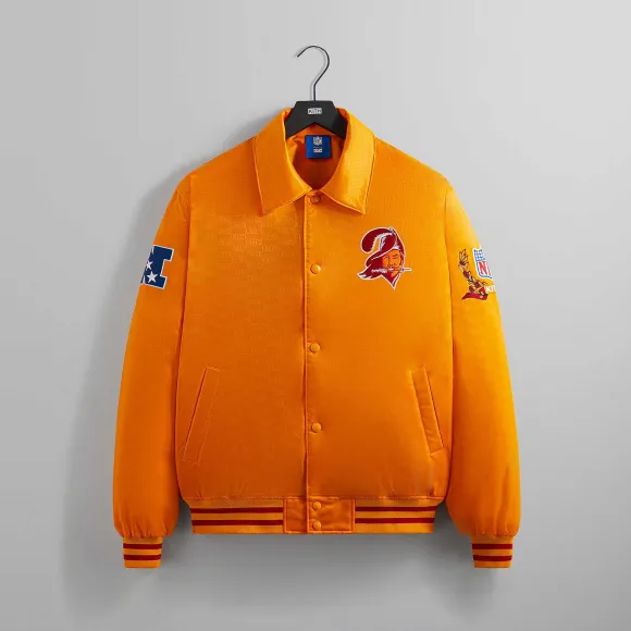 Kith For The Nfl: Buccaneers Satin Bomber Jacket