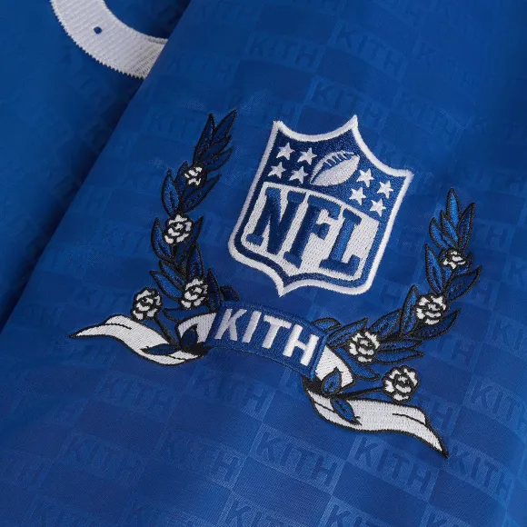 Kith For The Nfl: Colts Satin Bomber Jacket