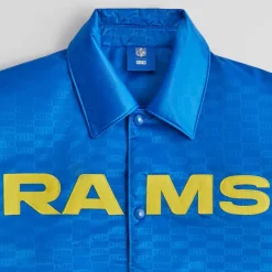 Kith For The Nfl: Rams Satin Bomber Jacket