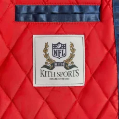 Kith For The Nfl: Texans Satin Bomber Jacket