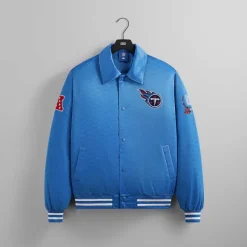 Kith For The Nfl: Titans Satin Bomber Jacket