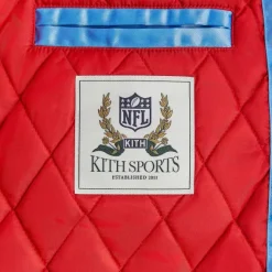 Kith For The Nfl: Titans Satin Bomber Jacket