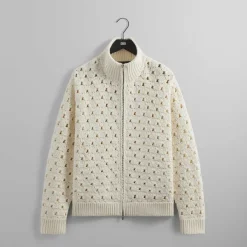 Kith Highland Crochet Knit Wyona Full Zip