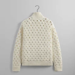 Kith Highland Crochet Knit Wyona Full Zip
