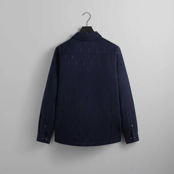 Kith Jacquard Faille Sutton Quilted Shirt Jacket