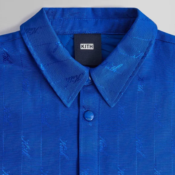 Kith Jacquard Faille Sutton Quilted Shirt Jacket