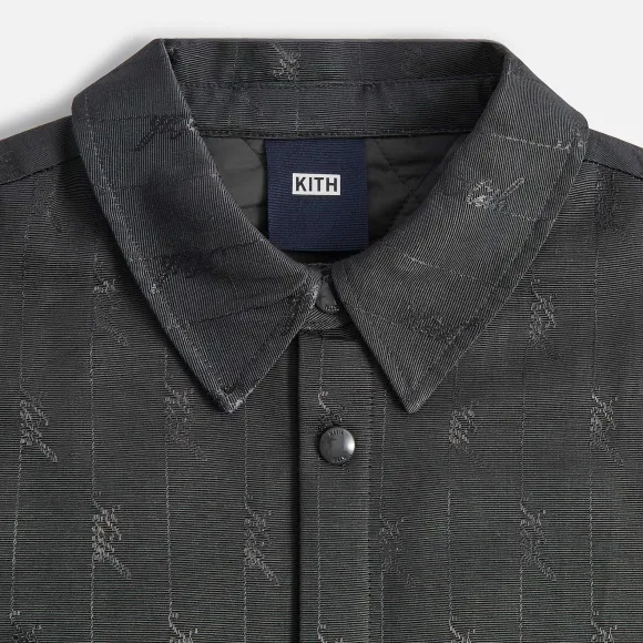 Kith Jacquard Faille Sutton Quilted Shirt Jacket
