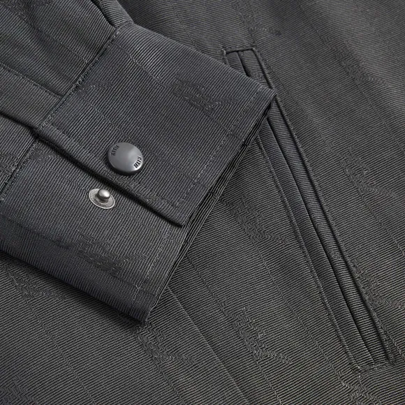 Kith Jacquard Faille Sutton Quilted Shirt Jacket