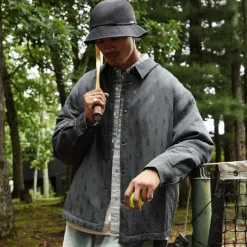 Kith Jacquard Faille Sutton Quilted Shirt Jacket