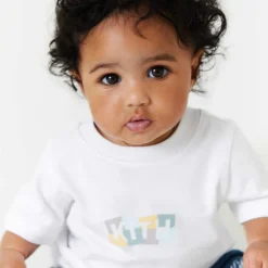 Kith Kids Baby Collage Classic Logo Tee
