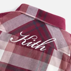 Kith Kids Baby Plaid Long Sleeves Shirt Onesie