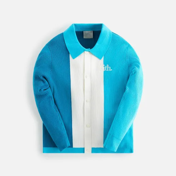 Kith Kids Color-Blocked Tilden Cardigan