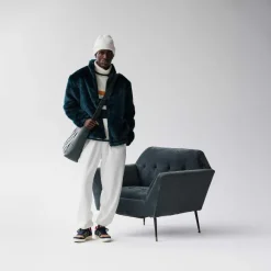 Kith Lloyd Faux Fur Track Jacket