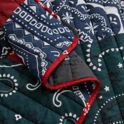 Kithmas Patchwork Paisley Quilt