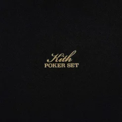 Kith Monogram Poker Set In Saffiano Leather