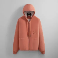 Kith Puffed Suede Jaysen Hoodie