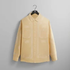 Kith Raw Hem Denim Apollo Shirt