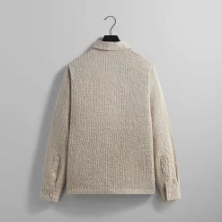 Kith Slub Boucle Boxy Collared Overshirt