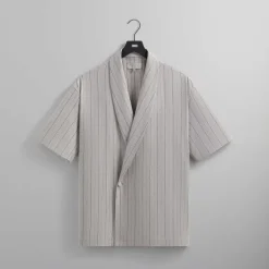 Kith Striped Twill Thompson Crossover Shirt