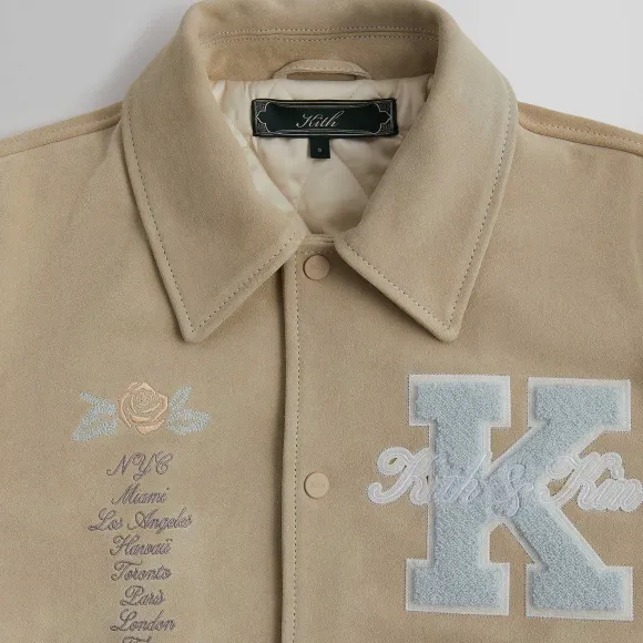 Kith Suede Coaches Jacket