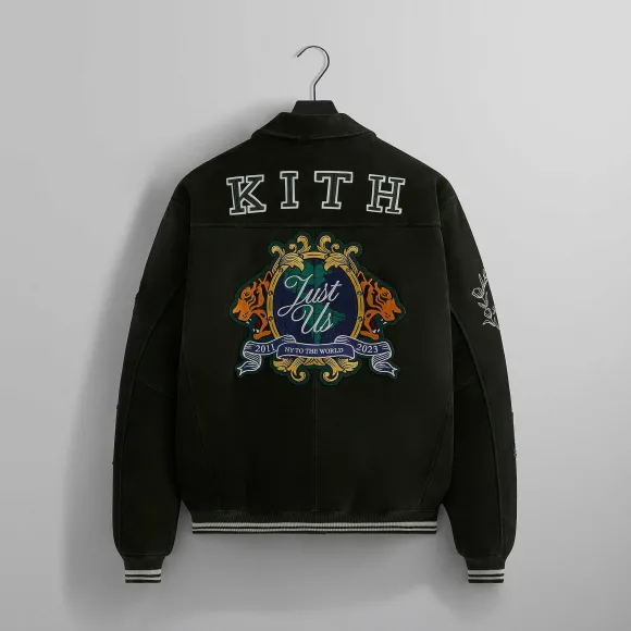 Kith Suede Coaches Jacket
