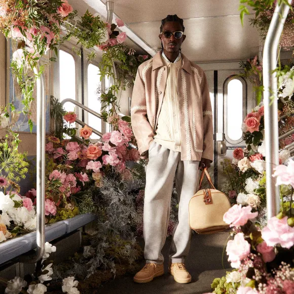 Kith Suede Combo Niko Jacket