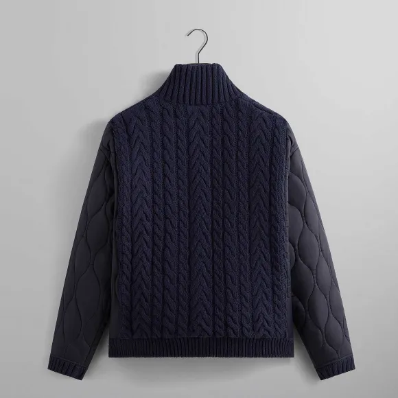 Kith Wallis Combo Knit Bomber Jacket