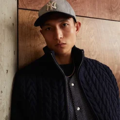 Kith Wallis Combo Knit Bomber Jacket