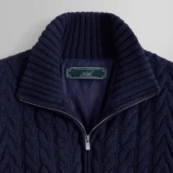 Kith Wallis Combo Knit Bomber Jacket