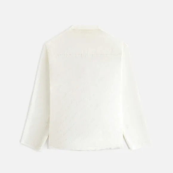 Kith Women Amalia Autograph Monogram Silk Blouse