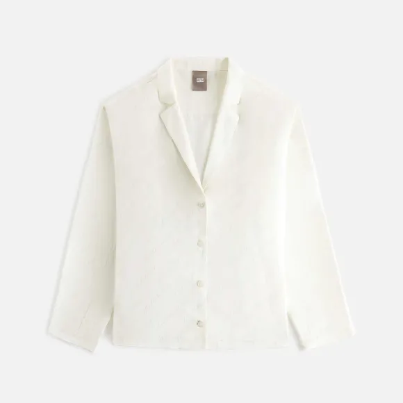 Kith Women Amalia Autograph Monogram Silk Blouse