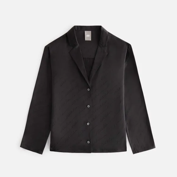 Kith Women Amalia Autograph Monogram Silk Blouse