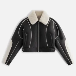 Kith Women Amani Moto Shearling Bomber