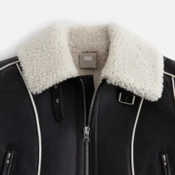 Kith Women Amani Moto Shearling Bomber