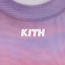 Kith Women Desert Sunset Mulberry Long Sleeve Dress